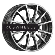 Диски КИК 5,5x14/4x100 ET40 D56,6 Квант (КС960) Алмаз черный