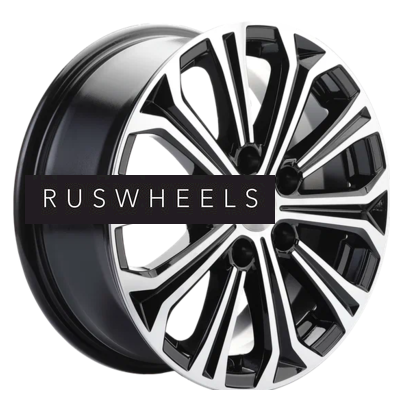 Диски Khomen Wheels 6,5x16/5x112 ET50 D57,1 KHW1610 (Octavia) Black-FP Диски Khomen Wheels 6,5x16/5x112 ET50 D57,1 KHW1610 (Octavia) Black-FP