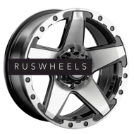 Диски LS 8x16/5x150 ET2 D110,1 1284 BKF (конус, Колпак+лого)