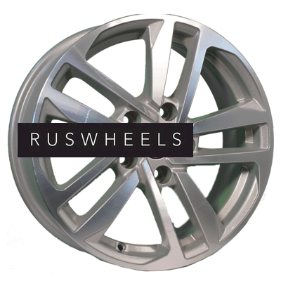 Диски Khomen Wheels 6,5x16/5x114,3 ET45 D67,1 KHW1612 (Huyndai/Mazda) F-Silver-FP