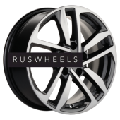 Диски Khomen Wheels 6,5x16/5x114,3 ET40 D66,1 KHW1612 (Qashqai/Tiida) Gray-FP
