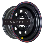 Диски Off-Road Wheels 8x16/5x139,7 ET-3 D110 УАЗ Черный