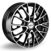 Диски Xtrike 6.5\R16 5*105 ET38 d56.6 BK/FP Диски Xtrike 6.5\R16 5*105 ET38 d56.6 BK/FP