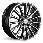 Диски Xtrike 7,0\R17 5*114.3 ET45 d60.1 BK/FP Диски Xtrike 7,0\R17 5*114.3 ET45 d60.1 BK/FP