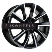 Диски Khomen Wheels 6x15/5x100 ET37 D54,1 KHW1507 (15) Black-FP