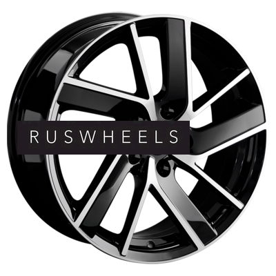 Диски Replay 7x17/5x114,3 ET35 D60,1 LX142 BKF (конус, C570)