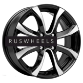 Диски iFree 6x15/4x98 ET35 D58,5 Дайс (КС696) Блэк Джек