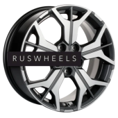 Диски Khomen Wheels 7x17/5x114,3 ET48 D67,1 KHW1715 (Kia K5) Gray-FP Диски Khomen Wheels 7x17/5x114,3 ET48 D67,1 KHW1715 (Kia K5) Gray-FP