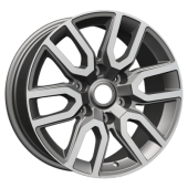 Диски Khomen Wheels 8x17/6x139,7 ET30 D106,1 KHW1723 (Fortuner/Hilux) Gray-FP