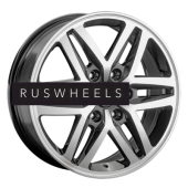 Диски Replay 7x18/6x139,7 ET53,5 D92,5 HND307 BKF (конус, C570)