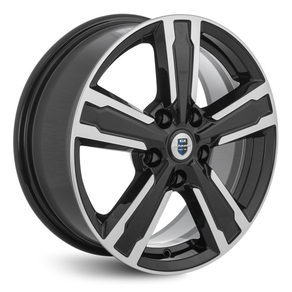 Диски КиК 6.5\R16 5*108 ET50 d63.35 алмаз чёрный