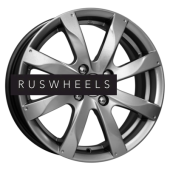 Диски КИК 6x15/4x100 ET40 D60,1 Джемини-оригинал (КС617) Дарк платинум