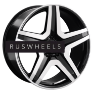 Диски Replay 10x21/5x112 ET54 D66,6 MR137 BKF (конус, MB003)