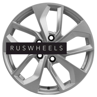 Диски Khomen Wheels 7x17/5x114,3 ET45 D60,1 KHW1703 (Changan/Geely/Lexus/Toyota) F-Silver