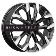 Диски КИК 6,5x17/5x114,3 ET40 D64,1 Морейн (КС1046) Алмаз черный