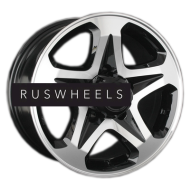 Диски LS 7x16/5x139,7 ET5 D108,5 774 BKF (конус, Колпак+лого)