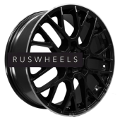Диски Khomen Wheels 7x18/5x114,3 ET45 D60,1 KHW1818 (Geely Atlas (Pro) / Changan CS55 (75)) Black MR