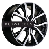Диски Khomen Wheels 7x18/5x114,3 ET45 D60,1 KHW1806 (Changan/Geely/Lexus/Suzuki/Toyota) Black-FP