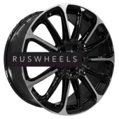 Диски Khomen Wheels 7,5x19/5x112 ET43 D57,1 KHW1910 (Kodiaq/Tiguan/Audi Q3) Black-FP Диски Khomen Wheels 7,5x19/5x112 ET43 D57,1 KHW1910 (Kodiaq/Tiguan/Audi Q3) Black-FP