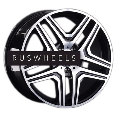 Диски Replay 8,5x19/5x112 ET62 D66,6 MR67 BKF (конус, MB003)