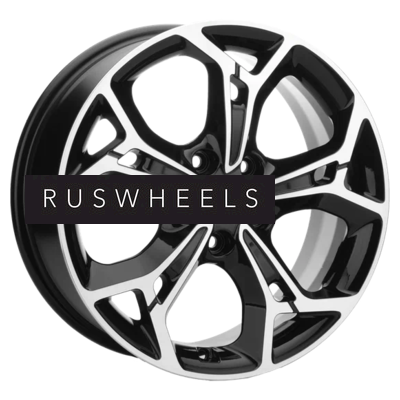 Диски Khomen Wheels 7x17/5x114,3 ET48 D56,1 KHW1702 (Forester) Black-FP Диски Khomen Wheels 7x17/5x114,3 ET48 D56,1 KHW1702 (Forester) Black-FP