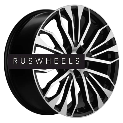 Диски Khomen Wheels 8,5x20/5x114,3 ET30 D64,1 KHW2009 (Haval F7/F7x) Black-FP