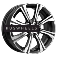 Диски iFree 6x15/4x98 ET35 D58,5 Апероль (КС862) Блэк Джек