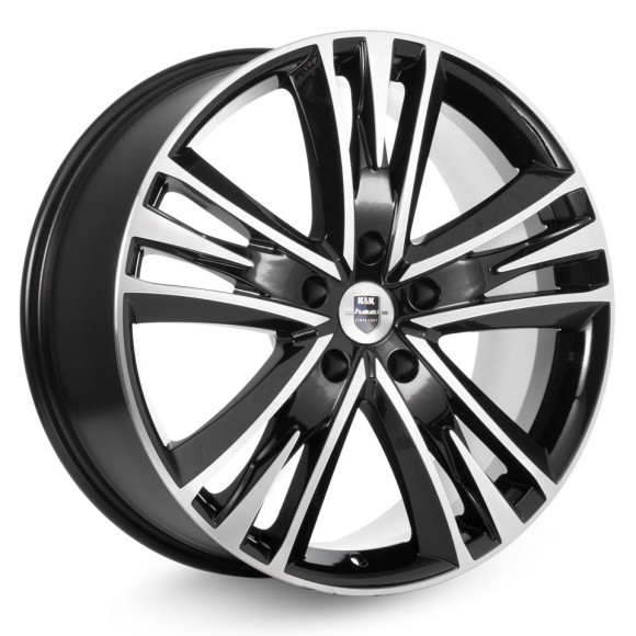 Диски КиК 8.5\R20 5*108 ET45 d63.35 Алмаз черный