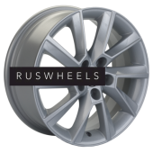 Диски Khomen Wheels 6x15/5x100 ET38 D57,1 KHW1507 (Rapid/Fabia) F-Silver Диски Khomen Wheels 6x15/5x100 ET38 D57,1 KHW1507 (Rapid/Fabia) F-Silver