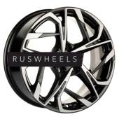 Диски Khomen Wheels 7x17/5x114,3 ET40 D66,1 KHW1716 (Qashqai) Black-FP
