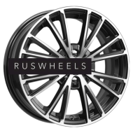 Диски КИК 6x16/4x100 ET37 D60,1 Меандр-оригинал (КС879) Алмаз черный SK Диски КИК 6x16/4x100 ET37 D60,1 Меандр-оригинал (КС879) Алмаз черный SK