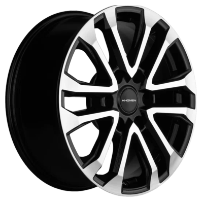 Диски Khomen Wheels 7,5x18/6x139,7 ET30 D106,1 KHW1805 (Fortuner/Hilux) Black-FP
