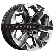 Диски КИК 7,5x17/6x139,7 ET38 D67,1 Тейт (КС1050) Алмаз черный