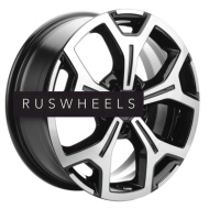Диски Khomen Wheels 6,5x17/5x120 ET60 D65,1 KHW1710(2) (VW Multivan) Black-FP
