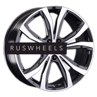 Диски Replay 8x20/5x114,3 ET35 D60,1 LX108 BKF (конус, C570)