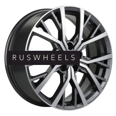 Диски Khomen Wheels 7x18/5x114,3 ET45 D60,1 KHW1806 (Changan/Geely/Lexus/Suzuki/Toyota) Gray-FP