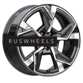 Диски КИК 7,5x18/5x112 ET40 D57,1 Кайан (КС1012) Алмаз черный Диски КИК 7,5x18/5x112 ET40 D57,1 Кайан (КС1012) Алмаз черный