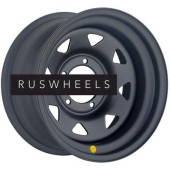 Диски Off-Road Wheels 8x15/5x139,7 ET-19 D110 УАЗ (треуг. мелкий) Черный матовый Диски Off-Road Wheels 8x15/5x139,7 ET-19 D110 УАЗ (треуг. мелкий) Черный матовый