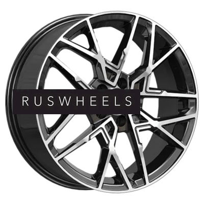 Диски КИК 7x18/5x108 ET41 D59,6 Вудроф (КС1044) Алмаз черный