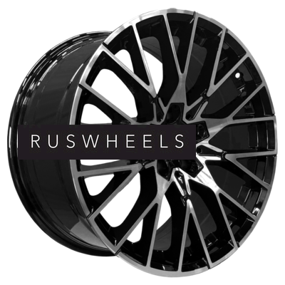 Диски PDW 8,5x19/5x112 ET25 D66,5 5408 Gloss Black Machine Face (PDW)