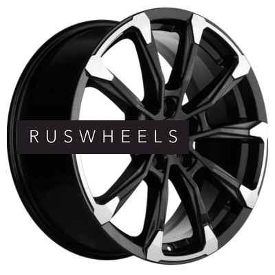 Диски Khomen Wheels 7,5x18/5x108 ET35 D65,1 KHW1808 (Exeed TXL) Black-FP Диски Khomen Wheels 7,5x18/5x108 ET35 D65,1 KHW1808 (Exeed TXL) Black-FP