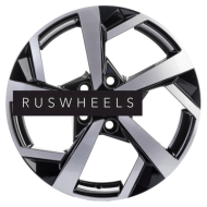 Диски Khomen Wheels 7x17/5x114,3 ET45 D66,1 KHW1712 (Teana/X-Trail) Black-FP