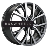 Диски Khomen Wheels 7x18/5x114,3 ET40 D64,1 KHW1806 (Haval F7/F7x) Gray-FP