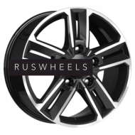 Диски КИК 8x18/5x114,3 ET45 D66,1 Backfire (КС763M) Алмаз черный