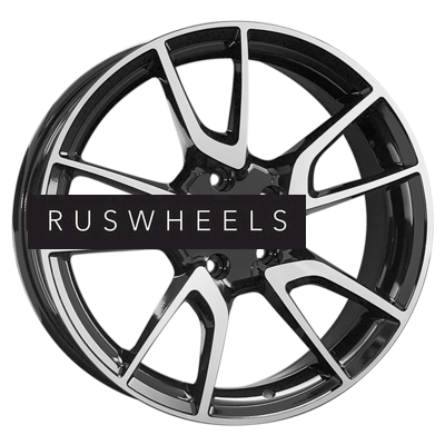 Диски Replay 8x18/5x114,3 ET40 D64,1 LX187(HV) BKF (конус, C570)