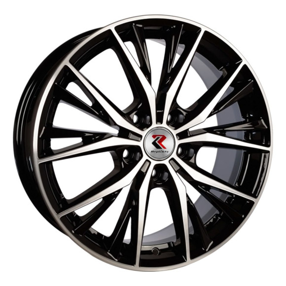 Диски RЕPLIKEY 7,0\R17 5*112 ET43 d57.1 BK/FP