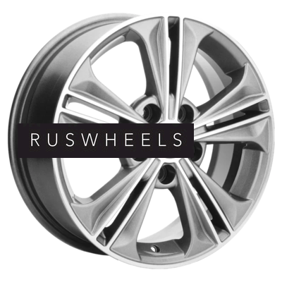 Диски Khomen Wheels 6x16/5x114,3 ET47 D67,1 KHW1603 (Soul) G-Silver-FP