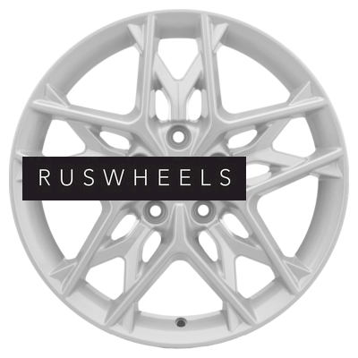 Диски Khomen Wheels 7x17/5x114,3 ET50 D67,1 KHW1709 (CX-5/Seltos/Optima) F-Silver