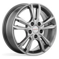 Диски КиК 6,0\R16 5*114.3 ET43 d67.1 Дарк платинум Диски КиК 6,0\R16 5*114.3 ET43 d67.1 Дарк платинум