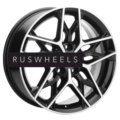 Диски Khomen Wheels 7x17/5x114,3 ET48,5 D67,1 KHW1709 (Sportage) Black-FP